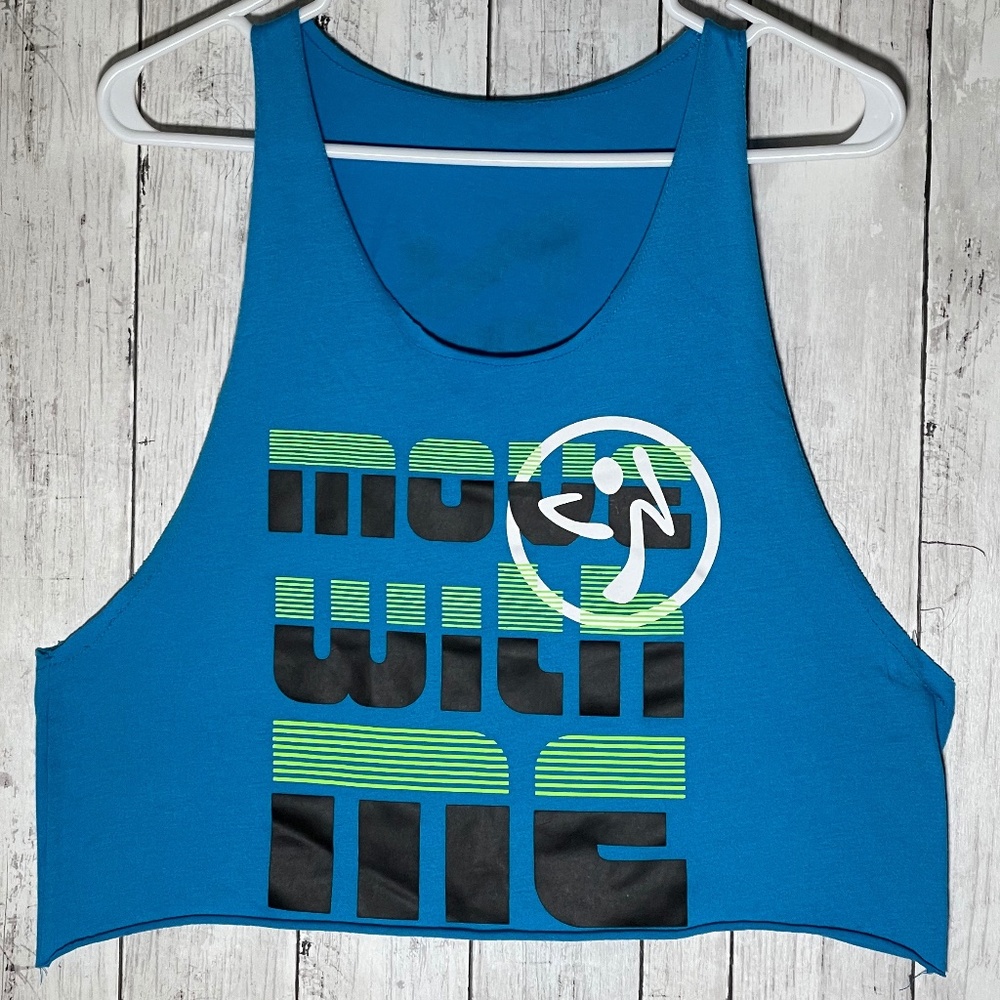 Zumba Move With Me Tank - Seaside Surf Unisex XS/S